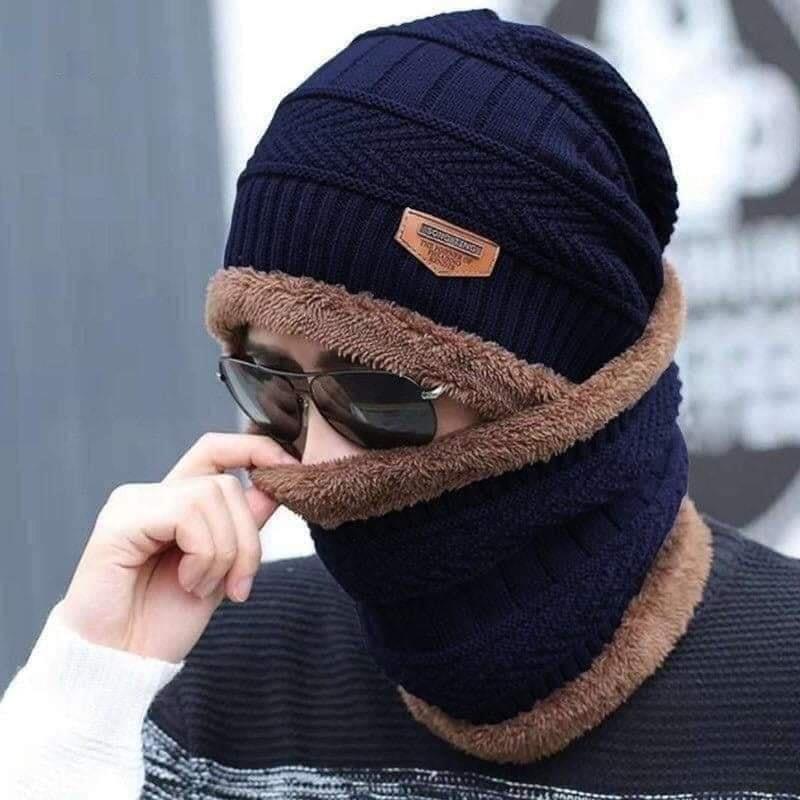 Hat & Neck warmer Winter Cap(unisex)