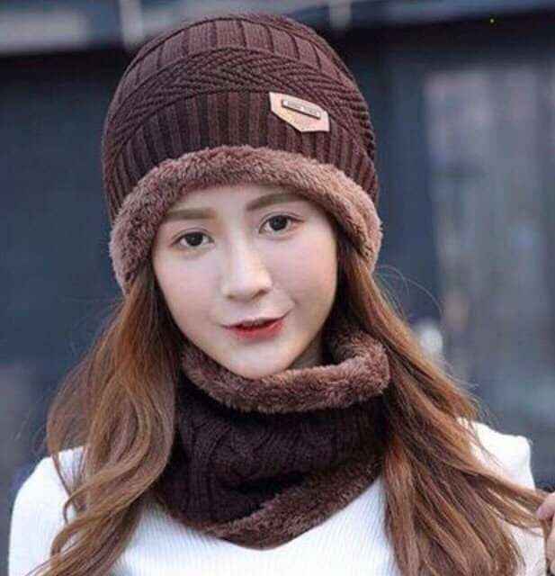 Hat & Neck warmer Winter Cap(unisex)