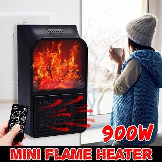 Mini Electric Flame Heater 900 watt