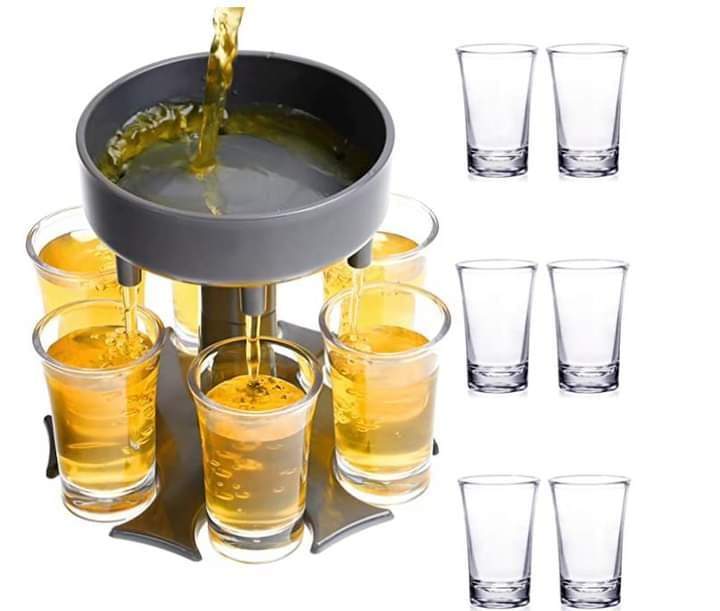 New Arrival* 6 Shot Glass Dispenser