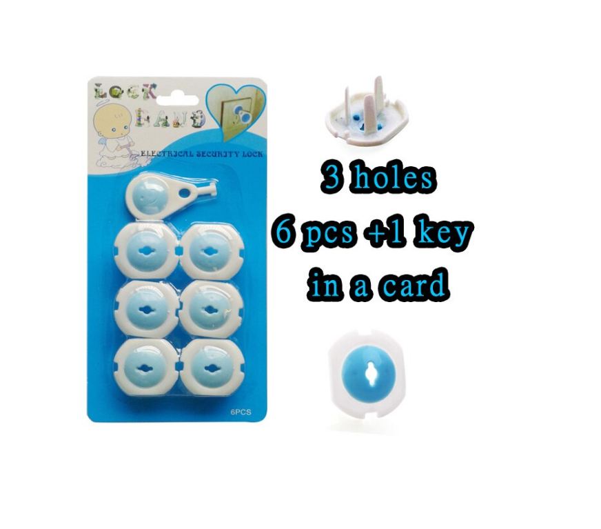 Socket Cover Outlet Plug Safe Lock Cover for Baby