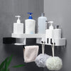 Corner Kitchen Bathroom Shelf Rotatable Wall Mounted