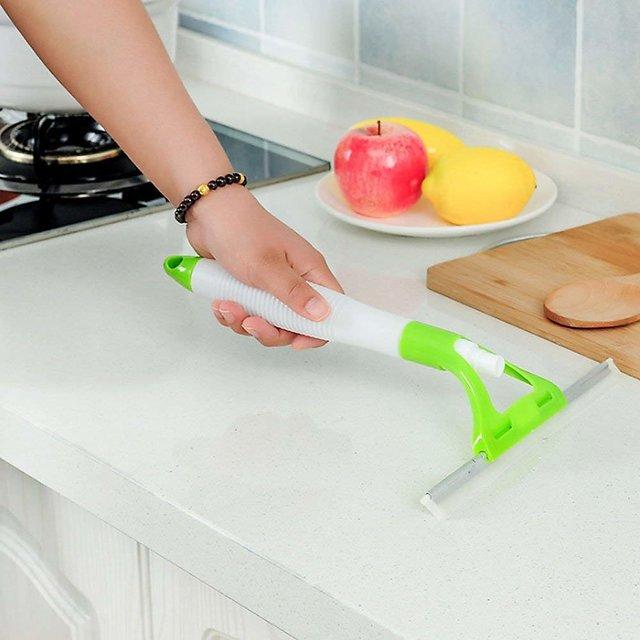 Window cleaner Rubber Blade Water Sprayer Wiper Cleaning Tool
