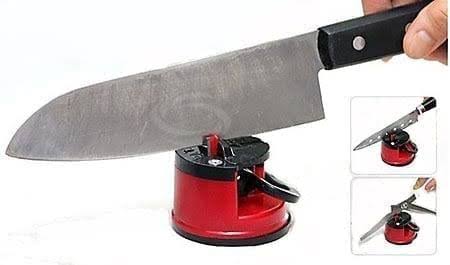 Safe and secure knife sharpener