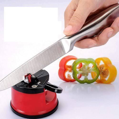 Safe and secure knife sharpener