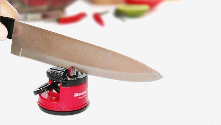 Safe and secure knife sharpener