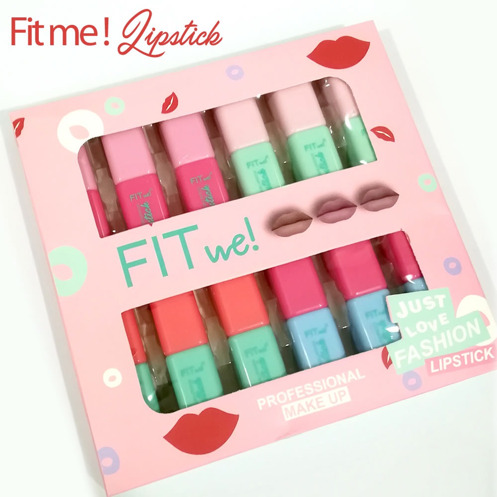 Maybelline Fit me lipstick pack of 12