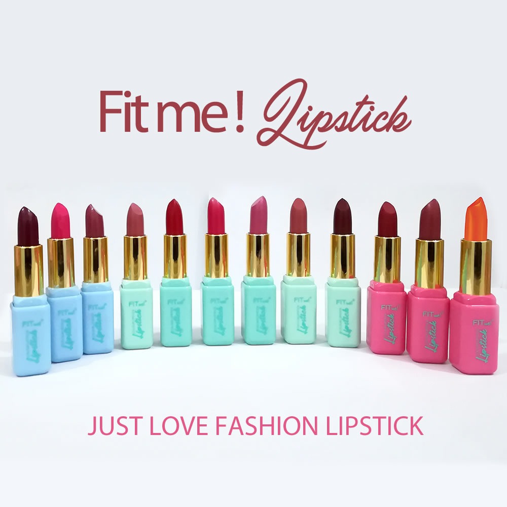 Maybelline Fit me lipstick pack of 12