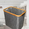 Smart Wooden Fabric Laundry Bin