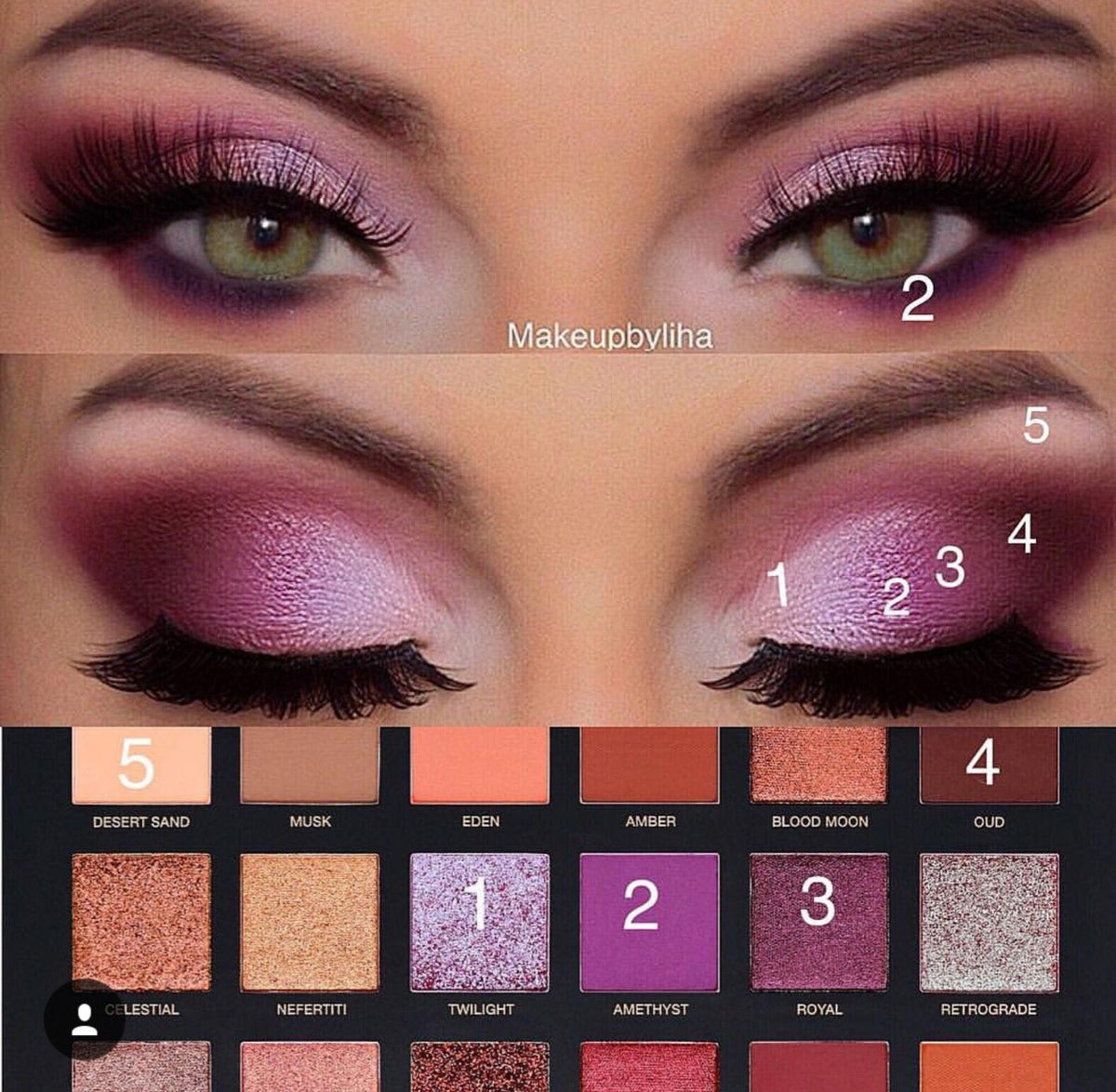 Huda Beaut Desert Dusk Eyeshade Palette