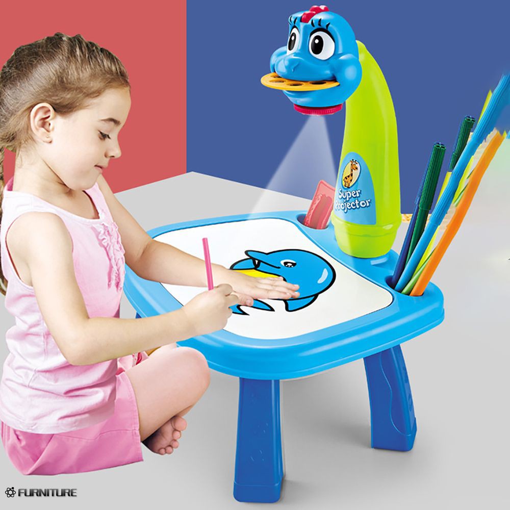 Children Led Projector Art Drawing Table