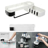 Bathroom shelf 360 rotation