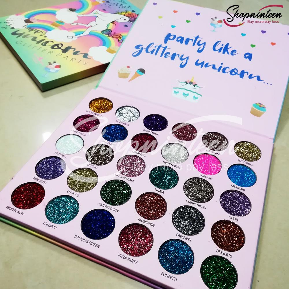 Amazing Pigmented Glitter eye Palett