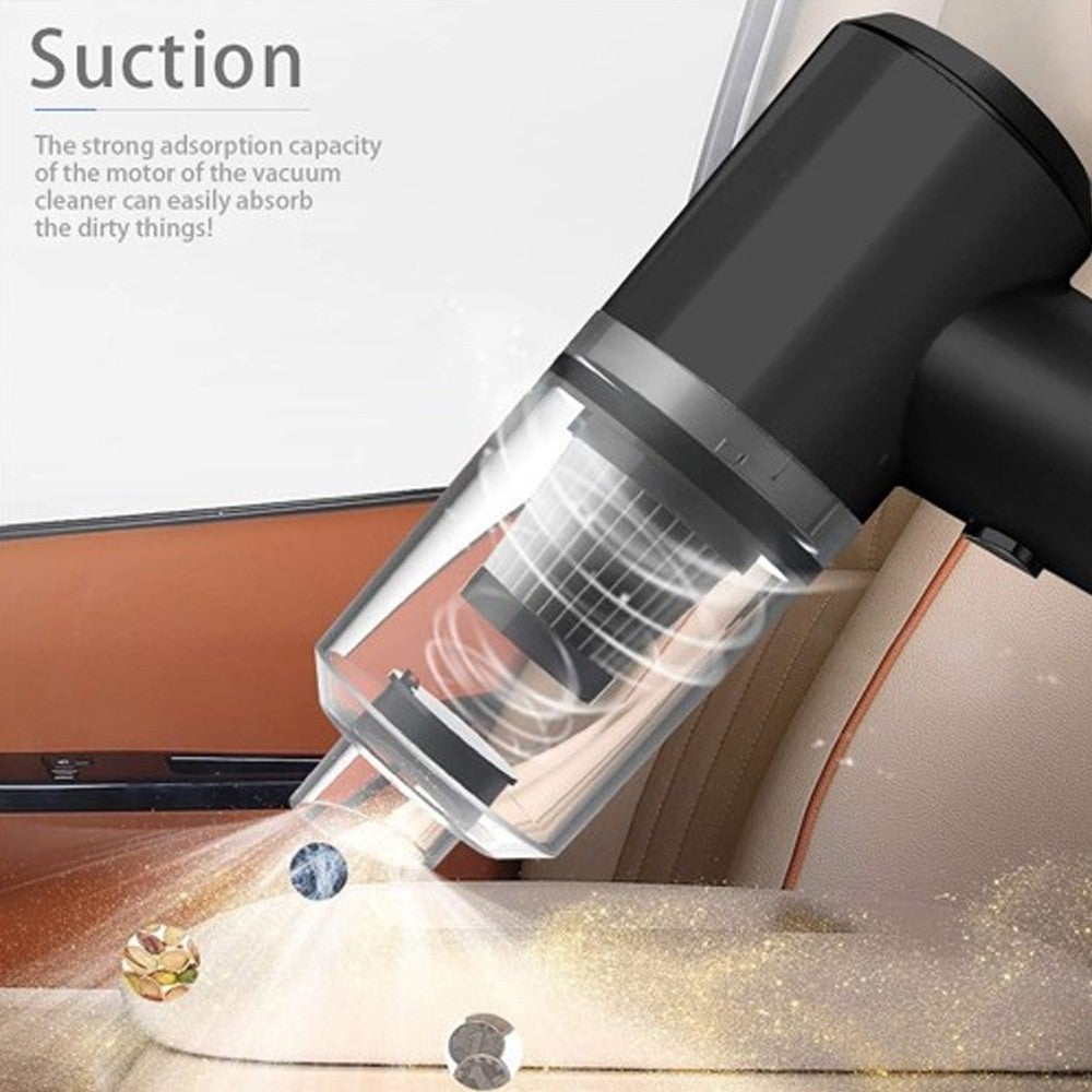 Portable Mini 2 In 1 Vacuum Cleaner For Car & Home