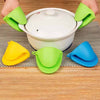 Silicone Hot Pot Holder Cooking Finger Protector ( Buy one get one free )