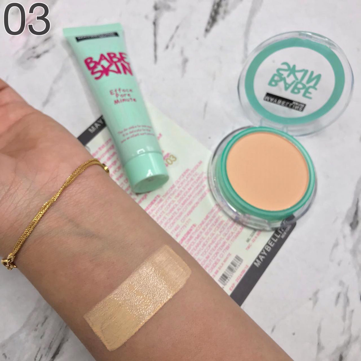 2 in 1 Face Powder And Foundation set