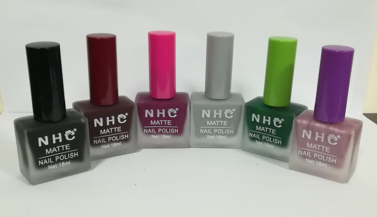 Amazing Matte Nail Paint ( Pack Of 6 )