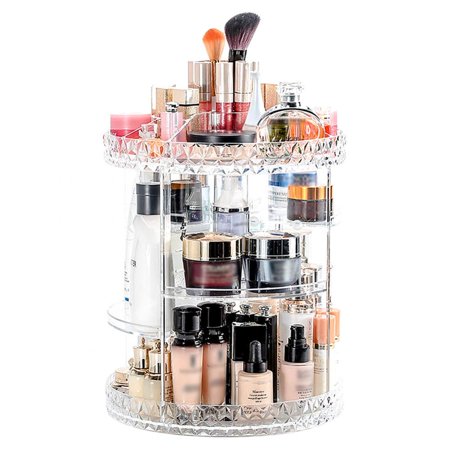 360 Degree Rotating Makeup Organizer