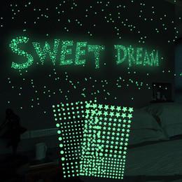 407PCS Glow in The Dark Dots Stickers for Kids Bedroom Ceiling Wall Decoration