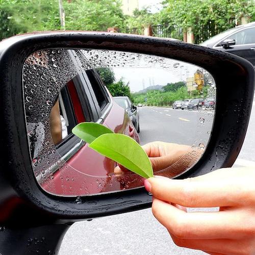 2pcs Car Rearview Mirror Rainproof.