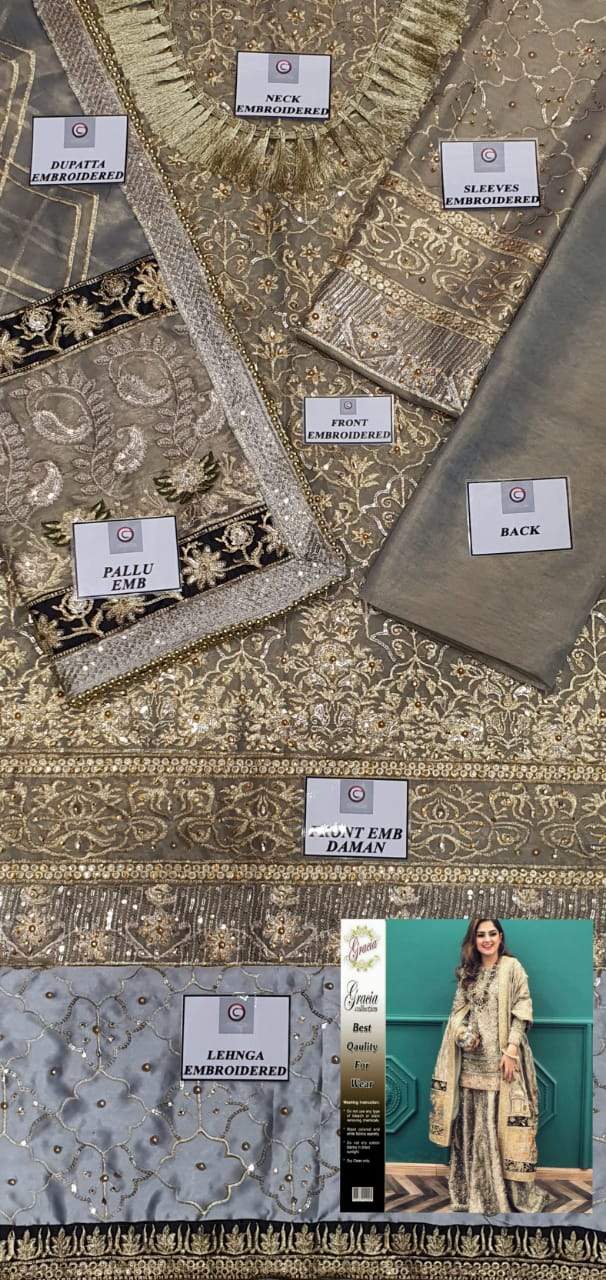 Fully Embroidered ALIZA WAQAR