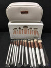 BH Cosmetics Rose Romance 12 Piece Brush Set