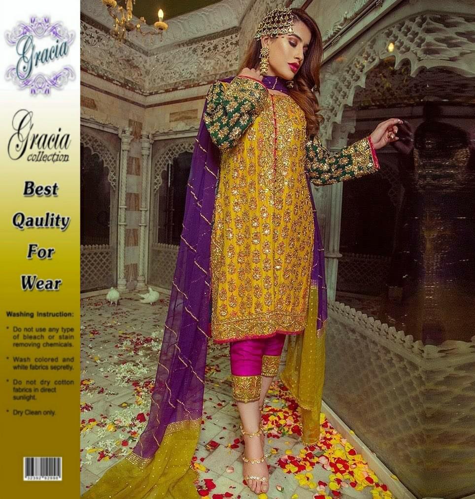 Front Fully Embroidered HARIS SHAKEEL