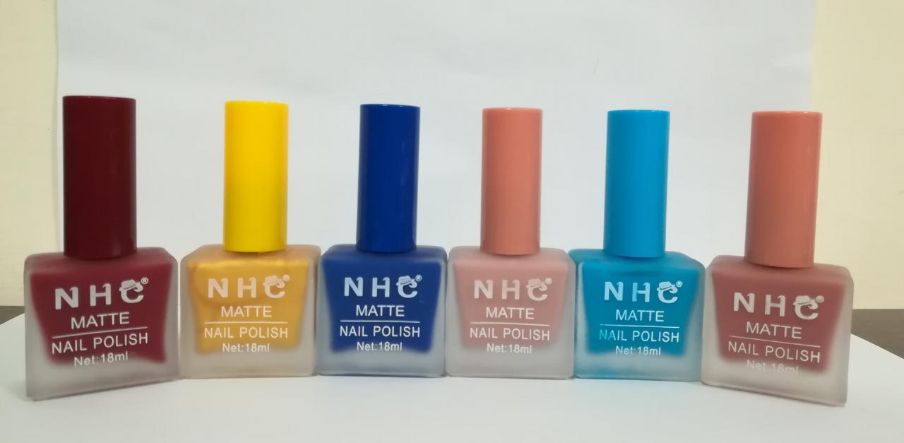 Amazing Matte Nail Paint ( Pack Of 6 )