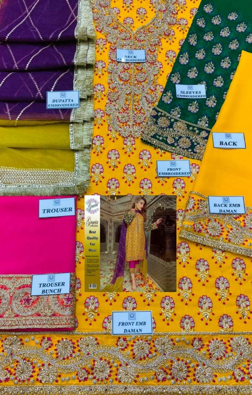 Front Fully Embroidered HARIS SHAKEEL