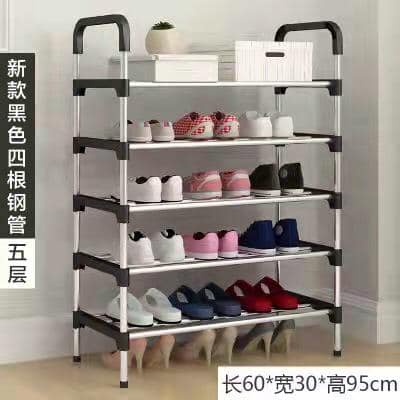 Shoe Rack Tower Storage Organizer Cabinet 6 Tier for High-Heeled Shoes Boots