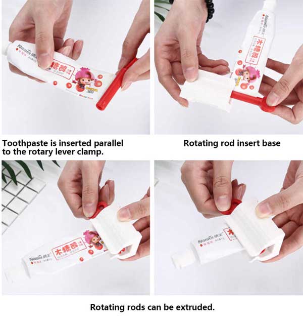 Rolling Toothpaste Squeezer