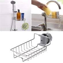Stainless Steel Kitchen Sink Caddy Sponge Holder