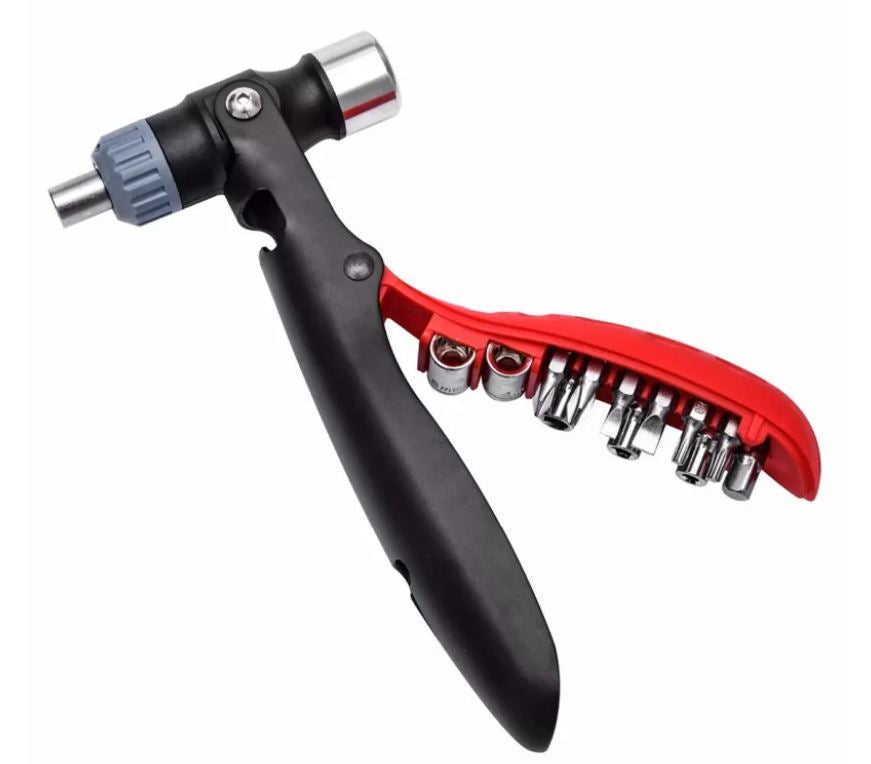 Mini 18 In 1 Hand Tool Kit Hammer