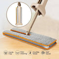 Double Sided Lazy Mop Easy Self Wringing Flat Mop 360 Degree Spin Floor Cleaning Mop
