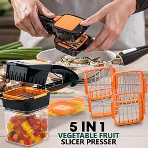 5 in 1 Multi-Cutter Quick Food Fruit Vegetable Cutter