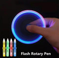 Flash Rotary Pen LED Luminous Spinning Pen Colorful Rolling Pen