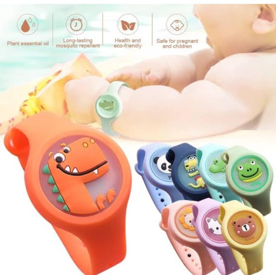 Anti-mosquito Bracelet Kids Silicone Watch