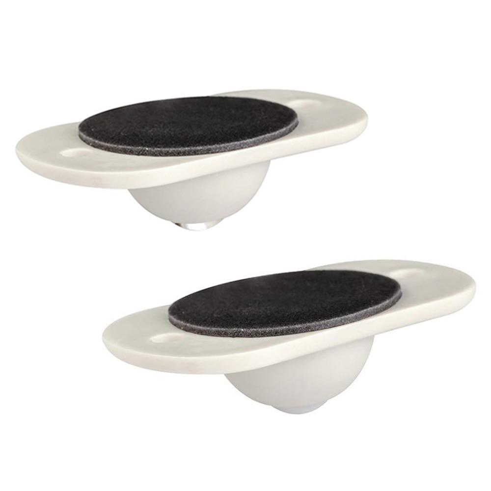 Adhesive Casters Pulley Rollers Set