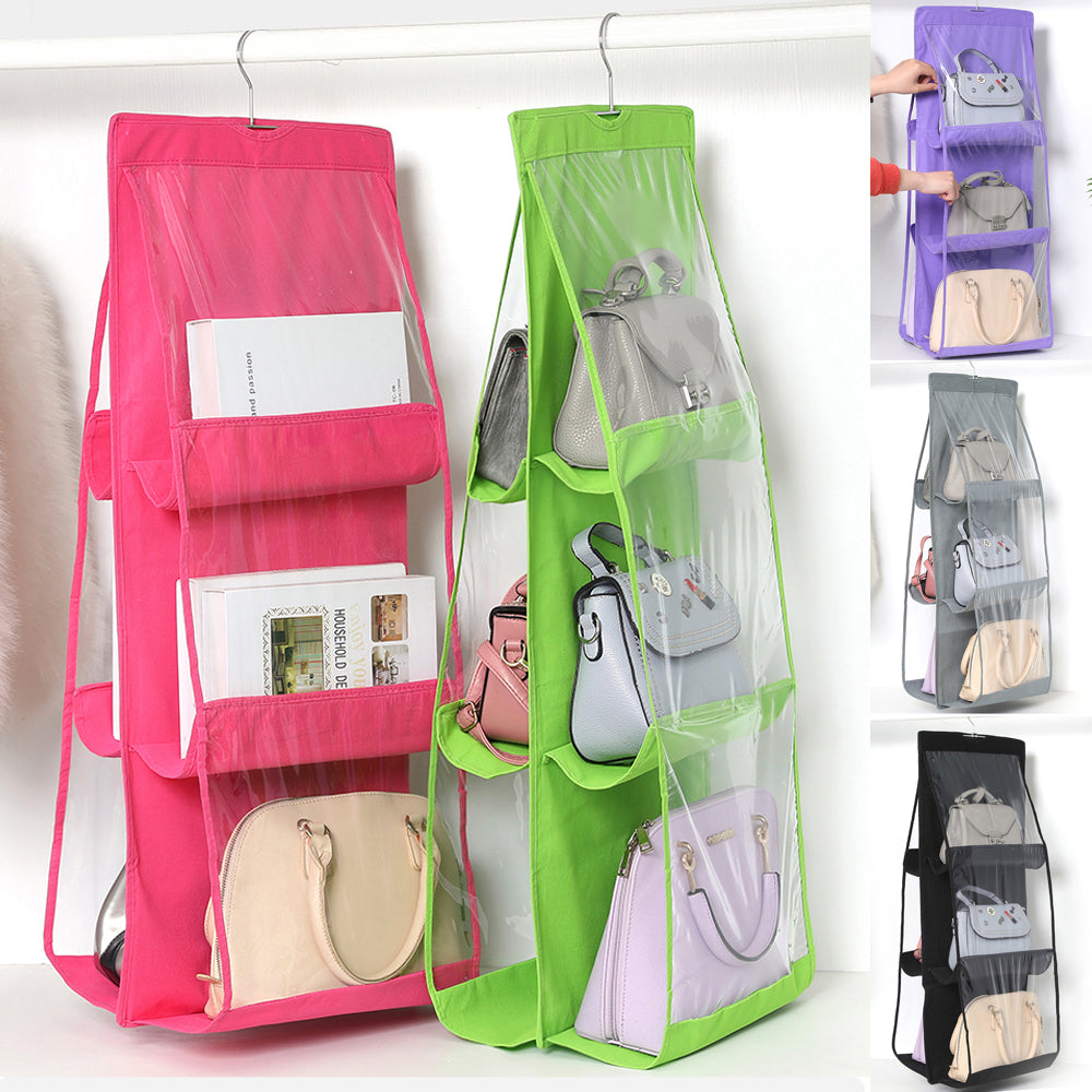 6 Pocket Foldable Hanging Bag ( Buy one get one free)