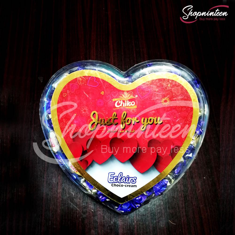 Heart Just for you Eclairs Choco Cream