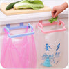 Portable Household Kitchen Door Back Type Clip Stand Hanging Garbage Bag Holder