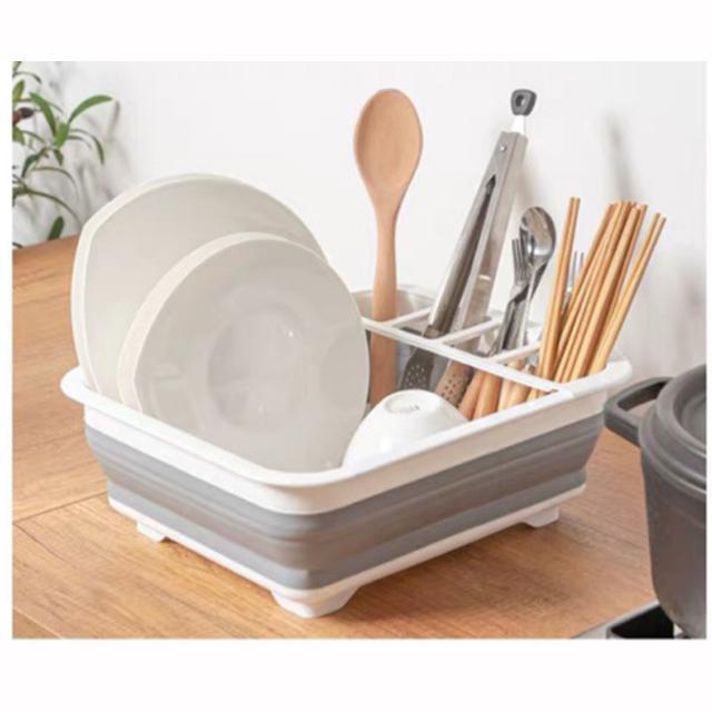Foldable Dish Rack Plates Drying Rack