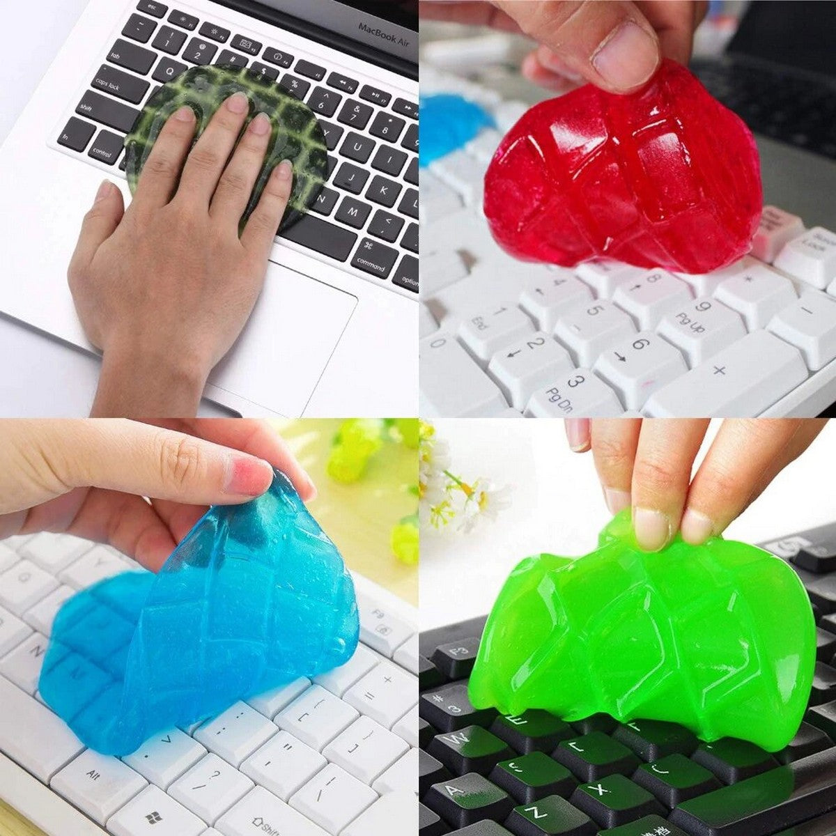 Sticky Jelly Glue Gel Dust Cleaner For Car, Keyboard, Laptop & its Interior Parts