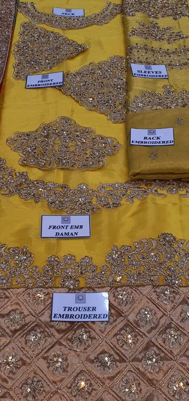 Fully Embroidered BRAND AISHA IMRAN