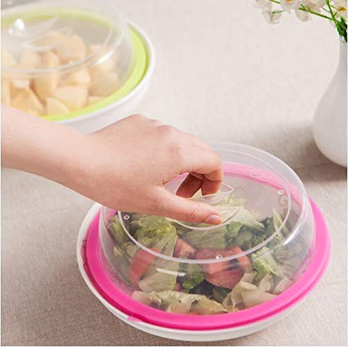 2 in 1 Microwave & Multi-Functional Plastic Food Cover.