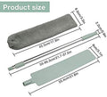 Microfiber Duster,Adjustable Bedside Dust Brush Long Handle Mop