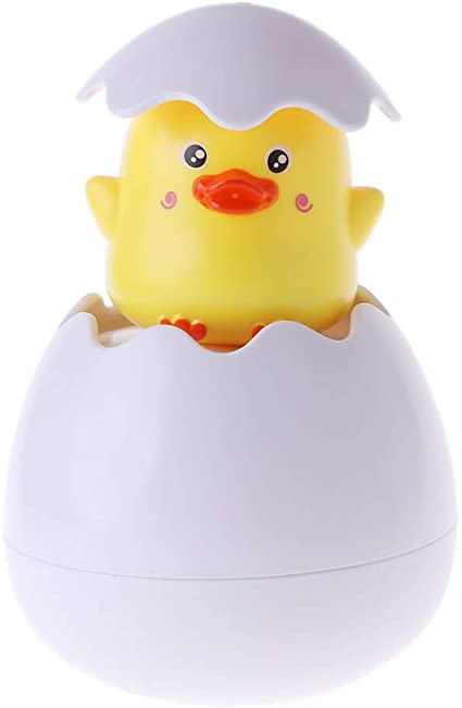 Cute Water Spray Duck Eggs Bath Toy Magic Hatching Growing Duck