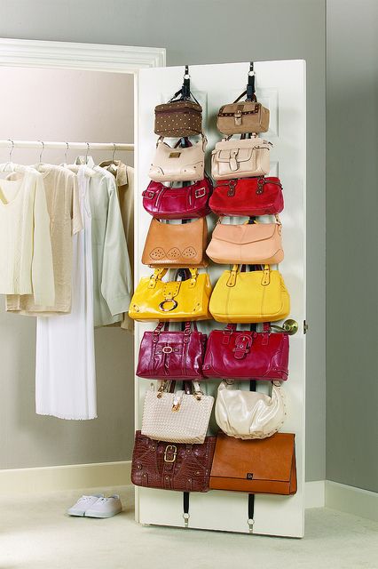 Over the Door Purse Organizer