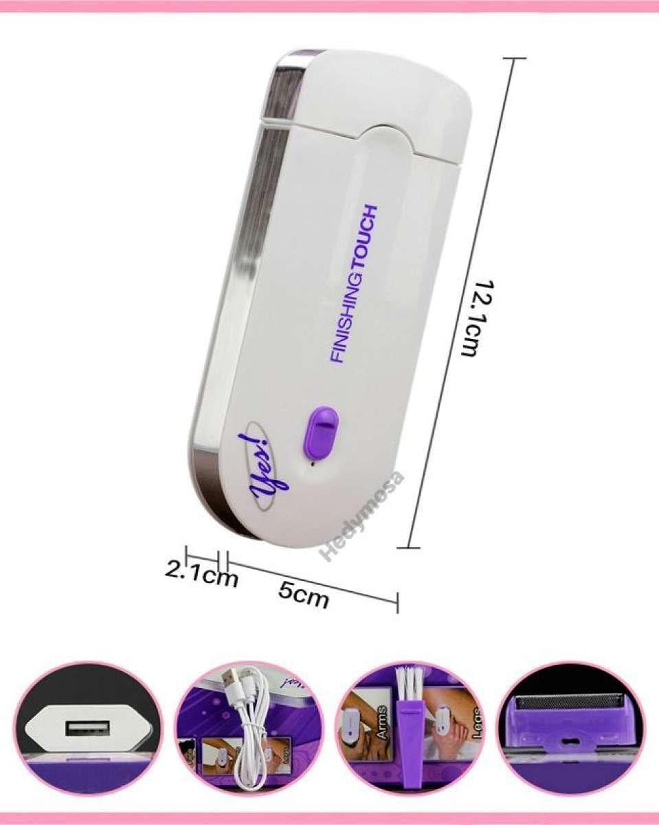 Finishing Touch Professional Rechargeable Laser Epilator Sensor Body Hair Removal Safe Hair Remover Machine
