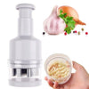 Hand Pressure Vegetable Cutter Garlic Shredder Onion Ginger Fruit Chopper Food Cutter Mincer Grinder Slicer Kitchen Gadgets